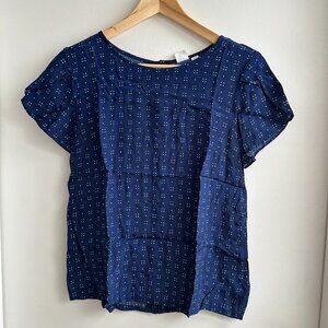 GAP button-back blouse (size small)